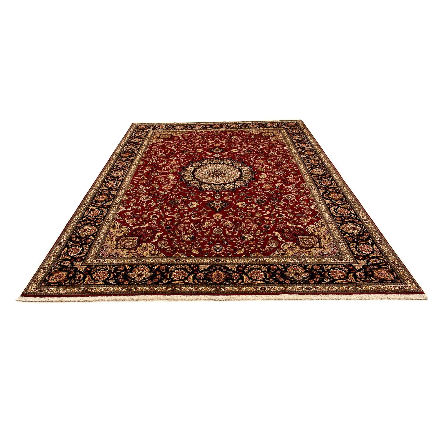 Alfombra Persa - Tabriz - Real - 356 x 253 cm - rojo