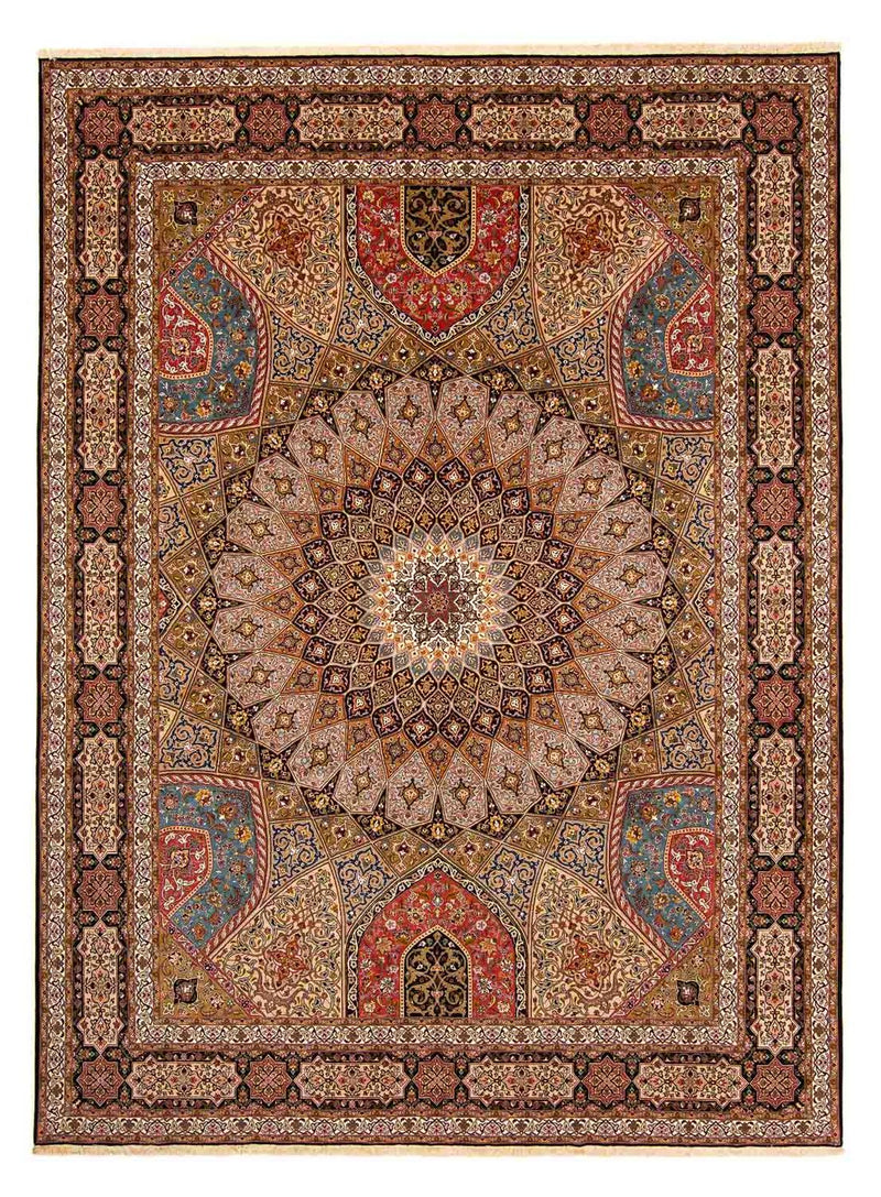 Alfombra Persa - Tabriz - Real - 400 x 300 cm - multicolor