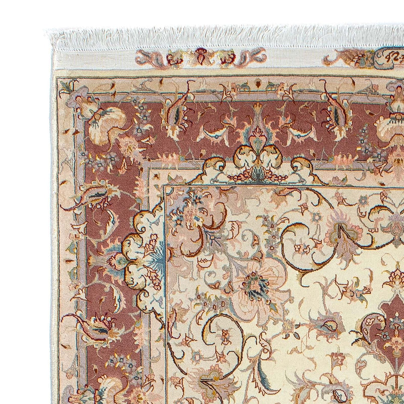 Alfombra Persa - Tabriz - Real - 213 x 149 cm - beige