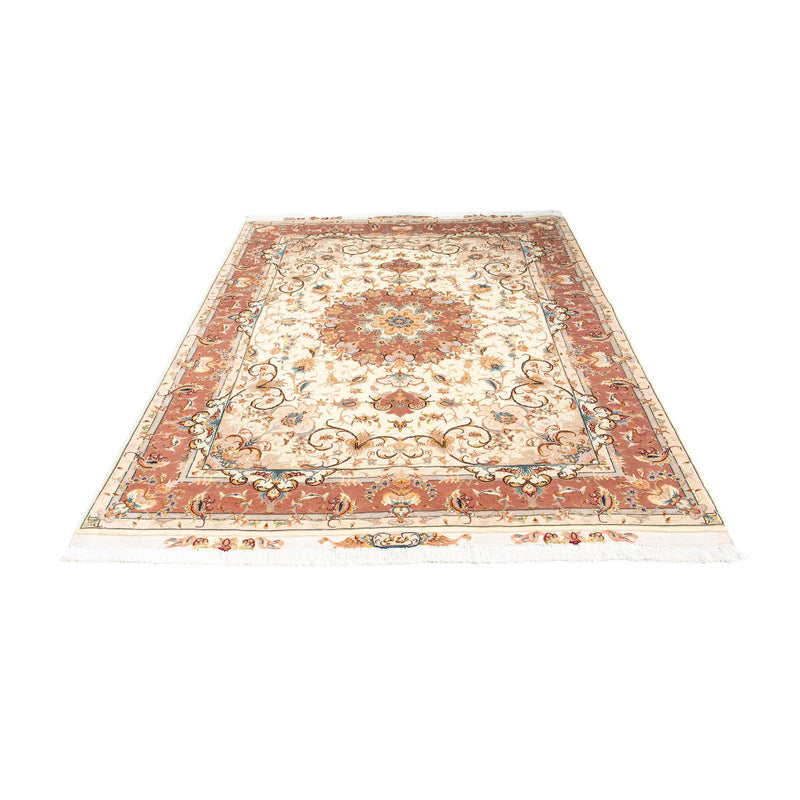 Alfombra Persa - Tabriz - Real - 213 x 149 cm - beige