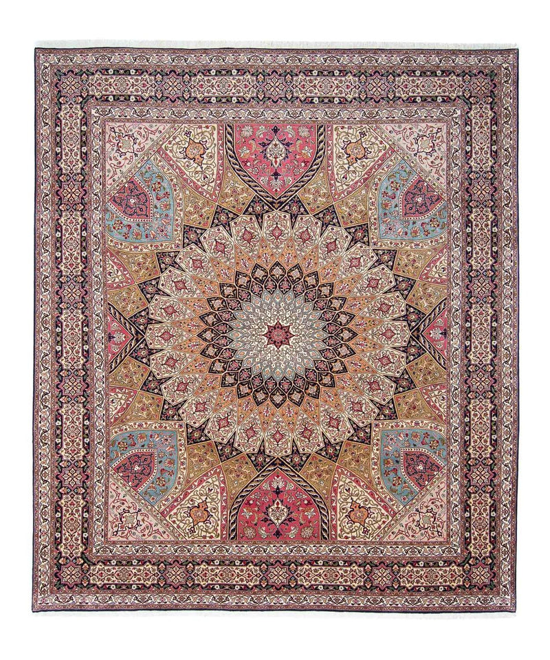 Alfombra Persa - Tabriz - Real - 293 x 254 cm - multicolor
