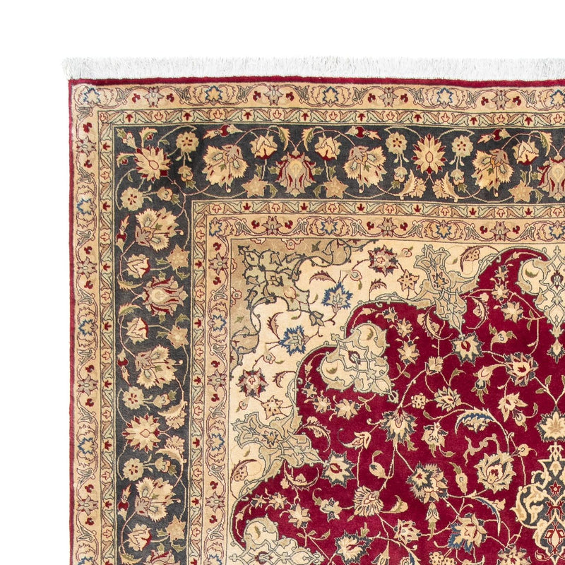 Alfombra Persa - Tabriz - Real - 300 x 202 cm - rojo oscuro