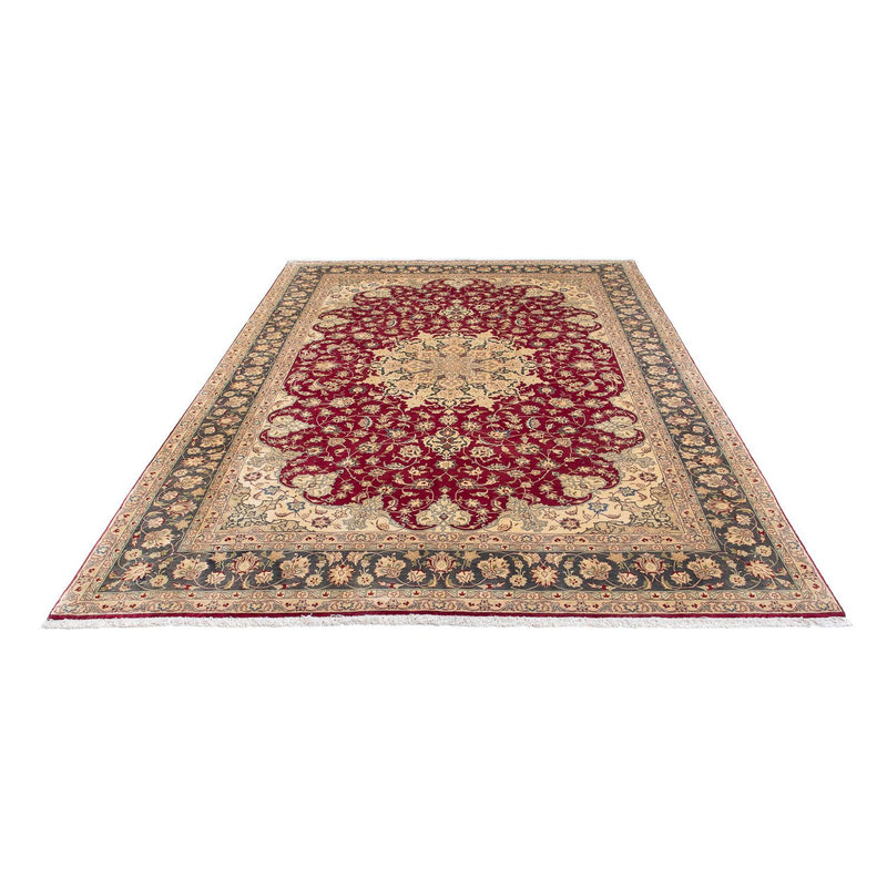 Alfombra Persa - Tabriz - Real - 300 x 202 cm - rojo oscuro