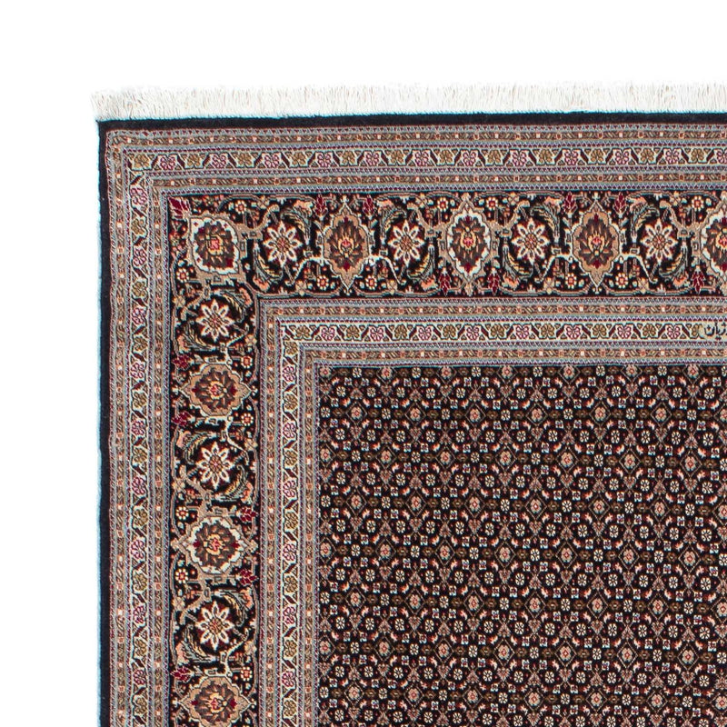 Alfombra persa - Tabriz - 215 x 151 cm - azul oscuro