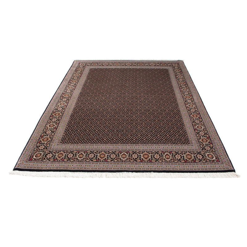 Alfombra persa - Tabriz - 215 x 151 cm - azul oscuro