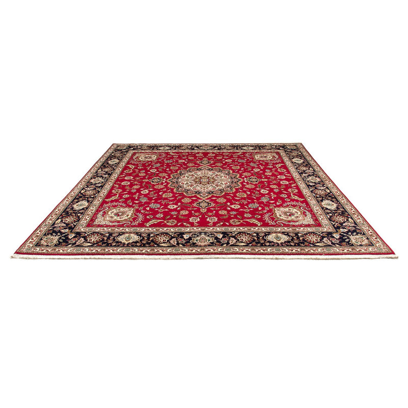 Alfombra Persa - Tabriz - Real cuadrado  - 254 x 254 cm - rojo