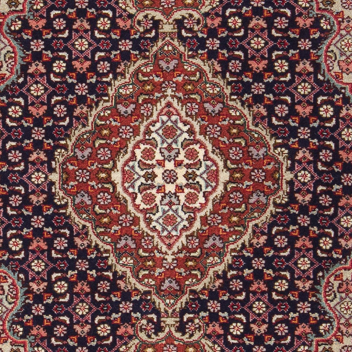 Alfombra Persa - Tabriz - Real - 88 x 61 cm - azul oscuro