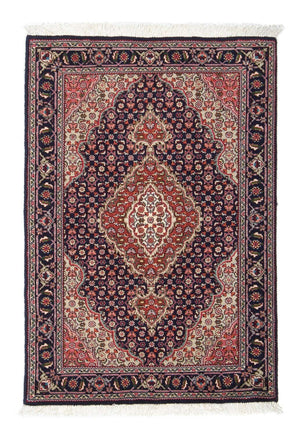 Alfombra Persa - Tabriz - Real - 90 x 63 cm - azul oscuro