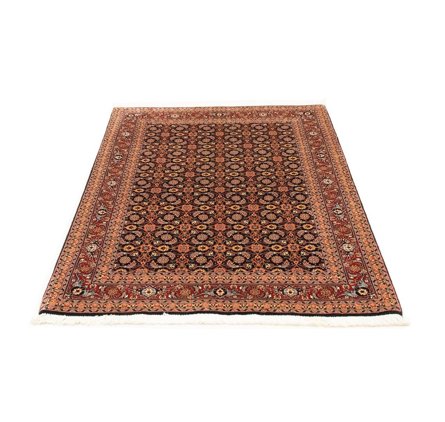 Alfombra Persa - Tabriz - Real - 150 x 102 cm - azul oscuro