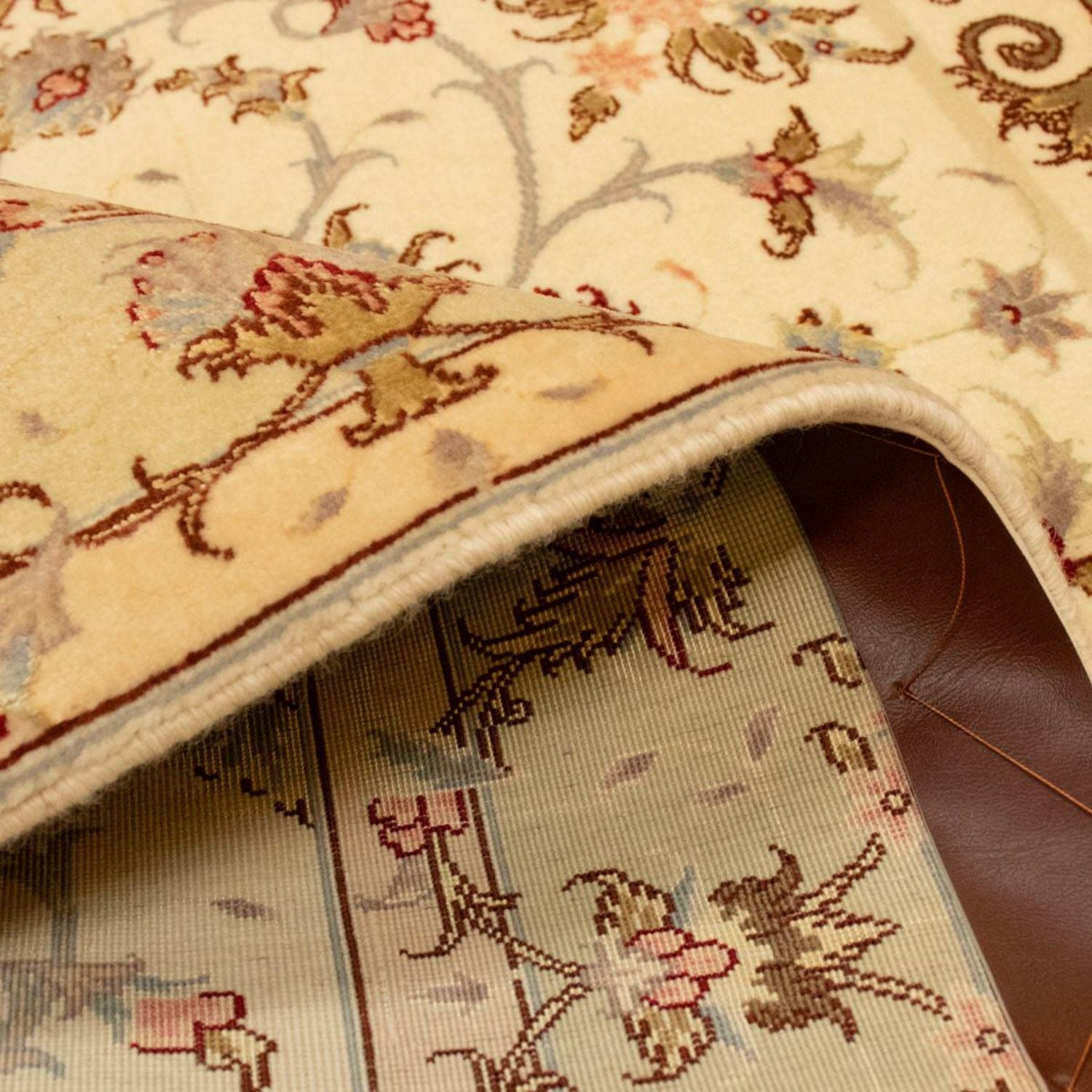 Alfombra Persa - Tabriz - Real - 148 x 103 cm - beige