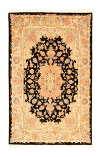Alfombra Persa - Tabriz - Real - 158 x 100 cm - negro