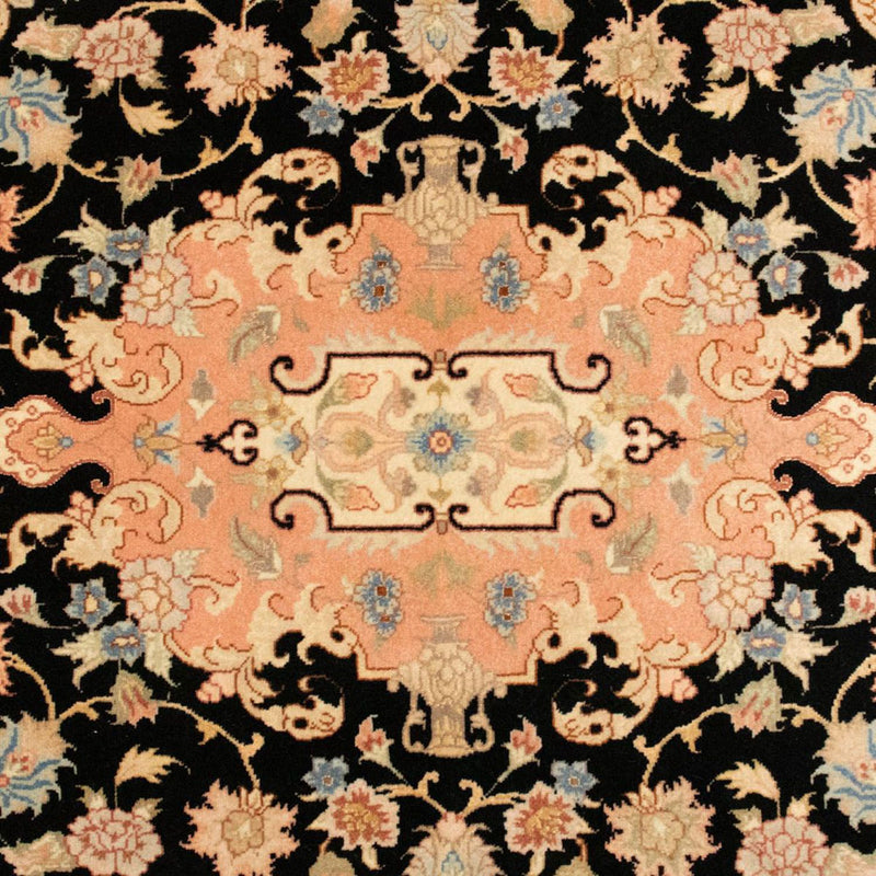 Alfombra Persa - Tabriz - Real - 158 x 100 cm - negro