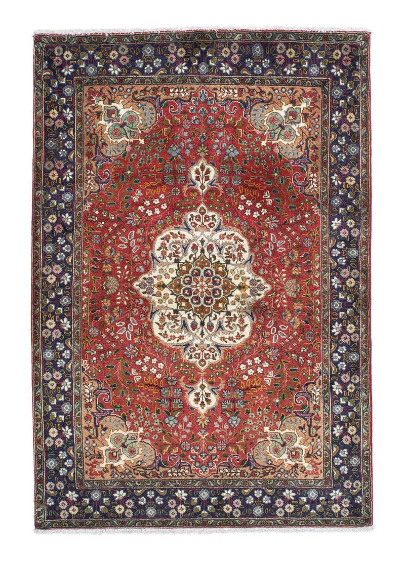 Alfombra persa - Nómada - 147 x 102 cm - rojo