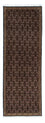 Alfombra de pasillo Alfombra persa - Tabriz - 206 x 70 cm - azul oscuro
