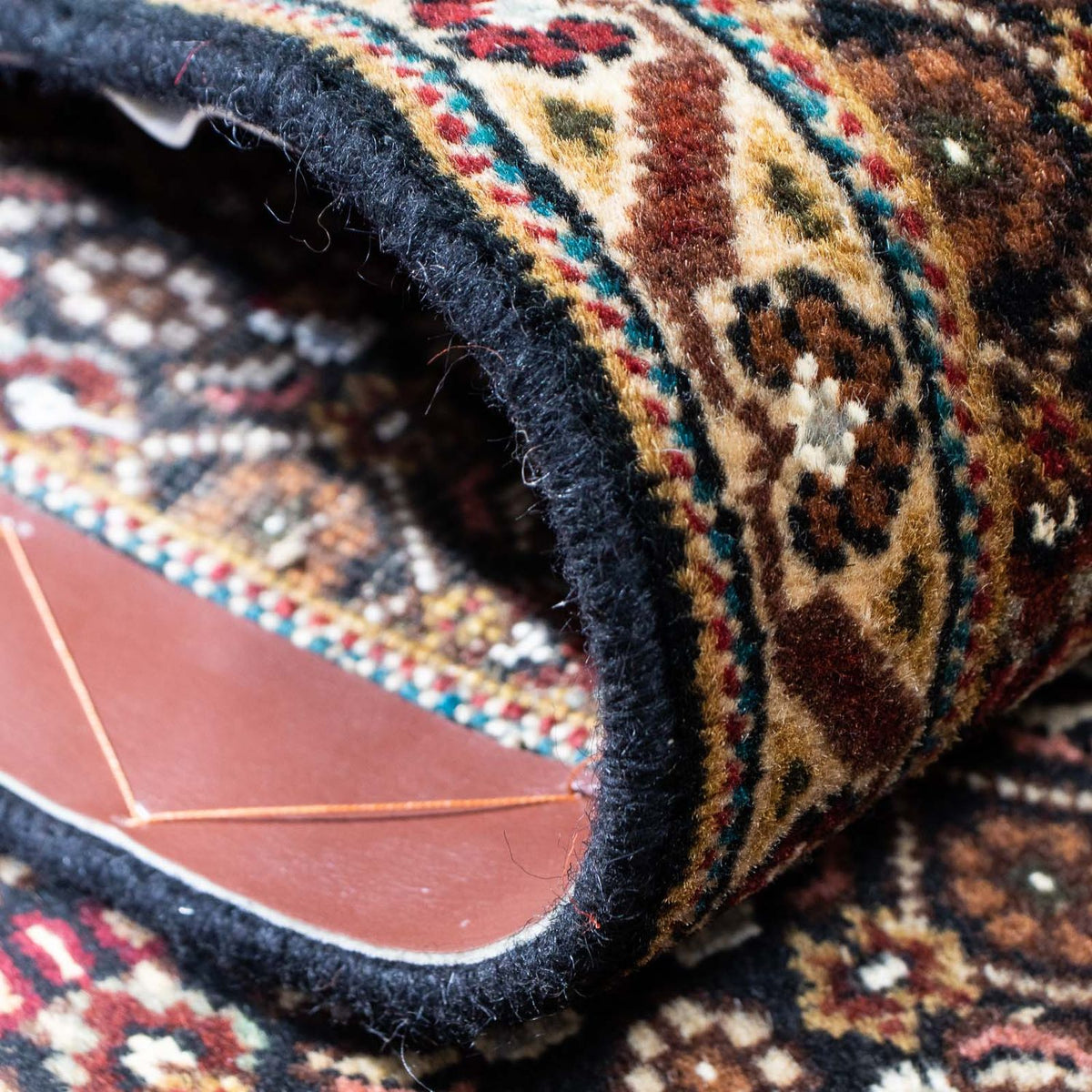 Alfombra de pasillo Alfombra persa - Tabriz - 206 x 70 cm - azul oscuro