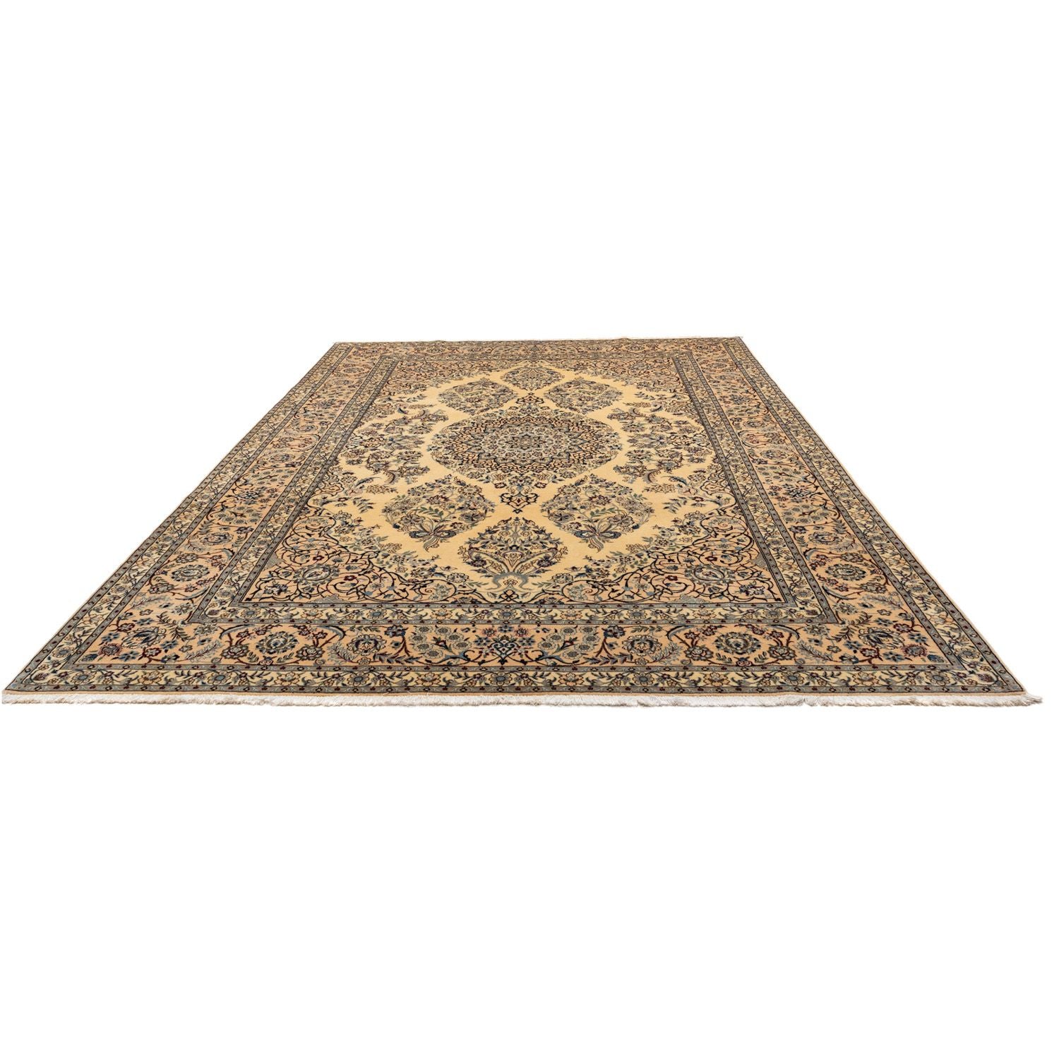 Alfombra Persa - Nain - Real - 348 x 250 cm - beige