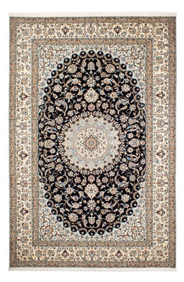 Alfombra Persa - Nain - Prima - 250 x 170 cm - azul oscuro