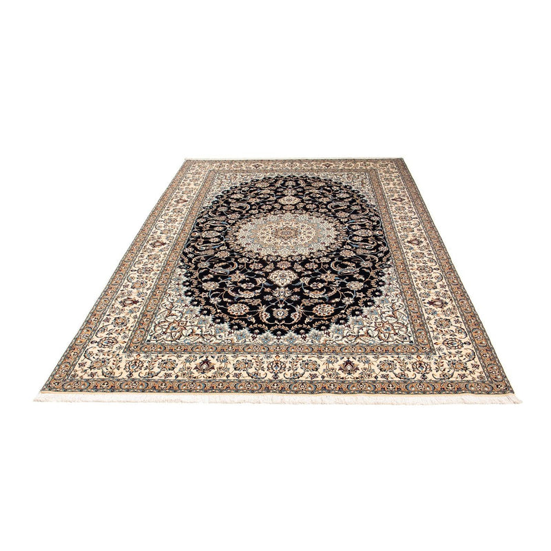 Alfombra Persa - Nain - Prima - 250 x 170 cm - azul oscuro