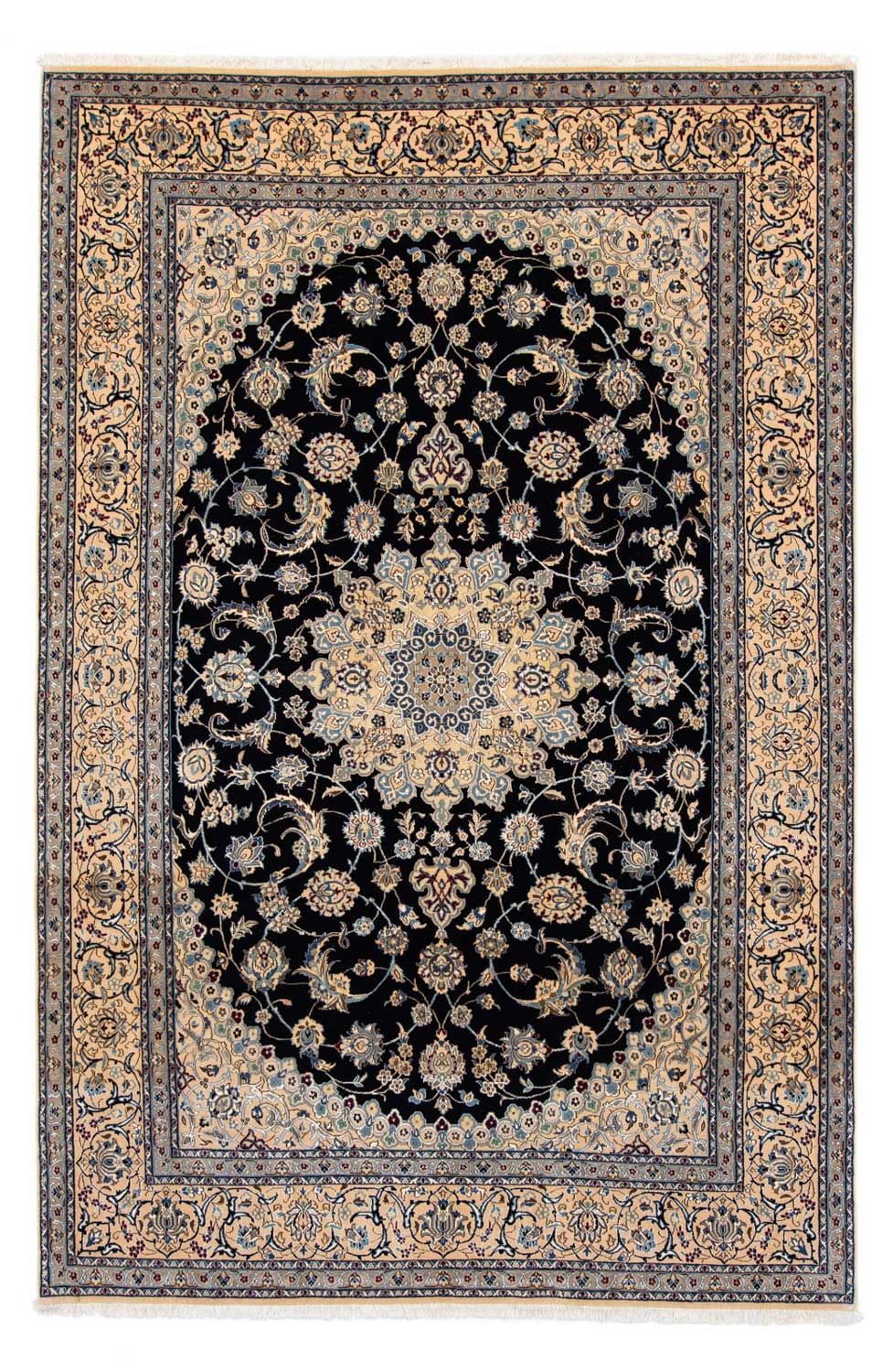 Alfombra Persa - Nain - Real - 300 x 205 cm - negro
