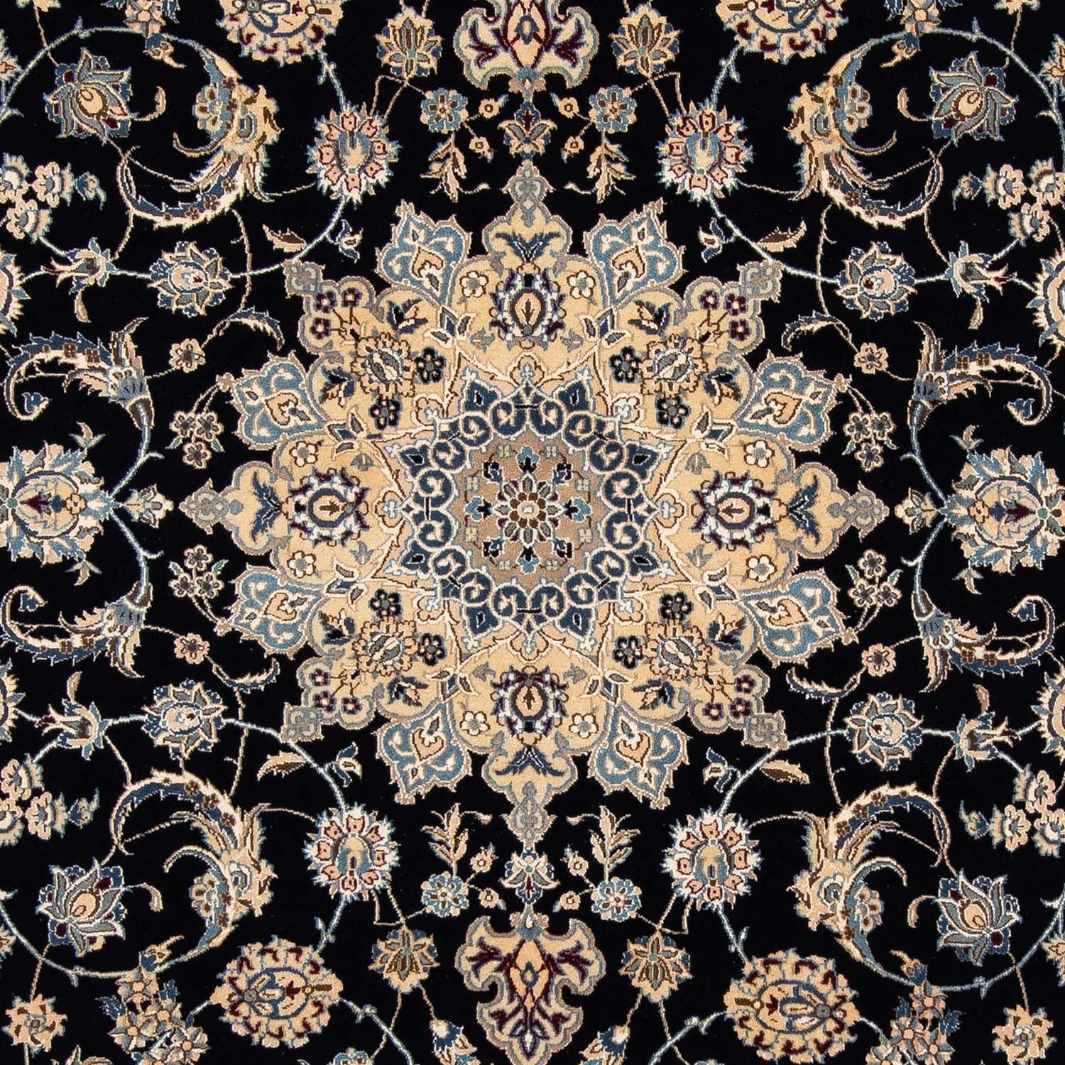 Alfombra Persa - Nain - Real - 300 x 205 cm - negro