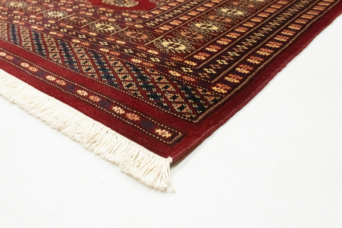 Alfombra afgana - Bukhara cuadrado  - 205 x 193 cm - rojo