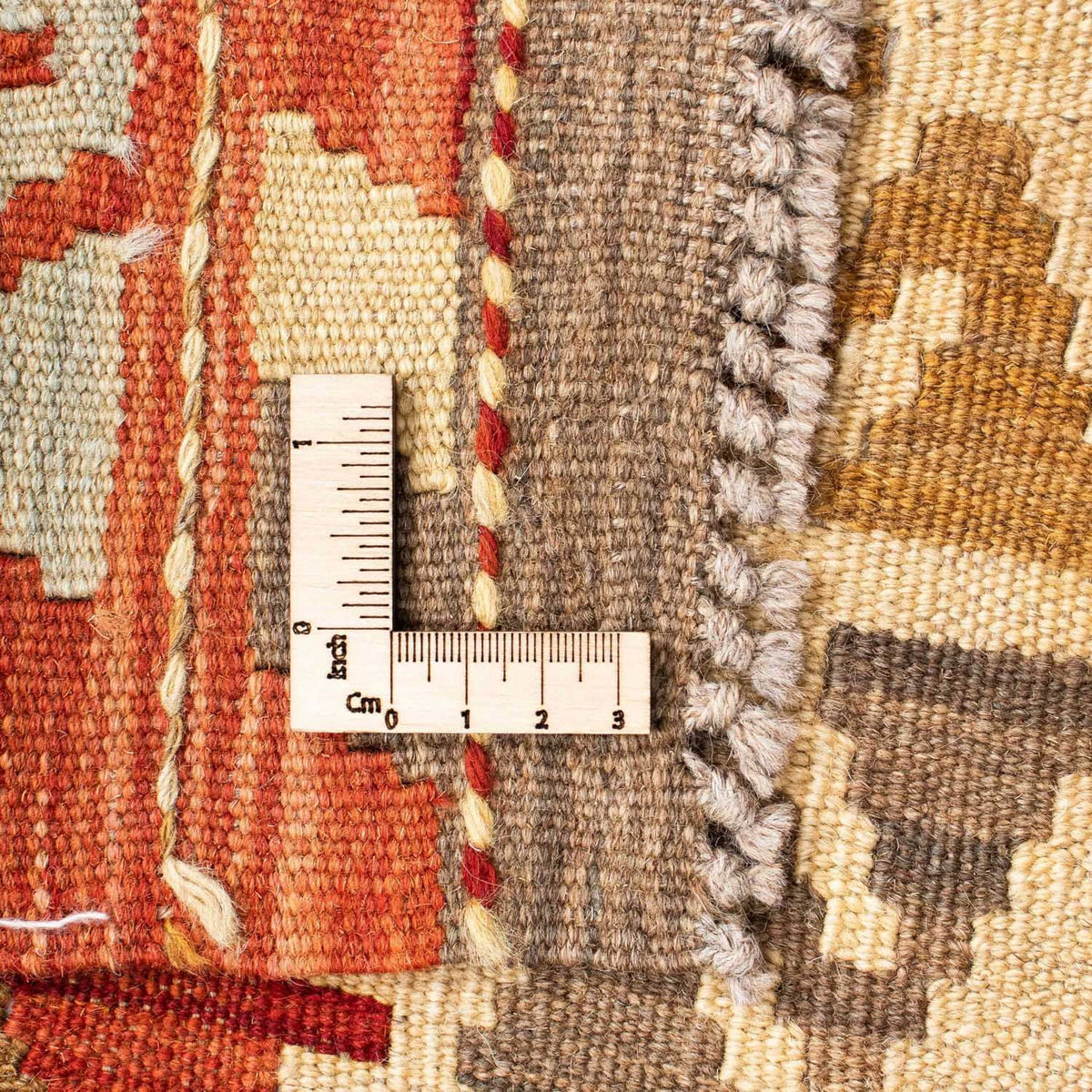 Alfombra de pasillo Alfombra Kelim - Oriental - 189 x 71 cm - óxido