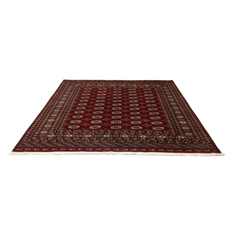 Alfombra afgana - Bukhara cuadrado  - 203 x 199 cm - rojo
