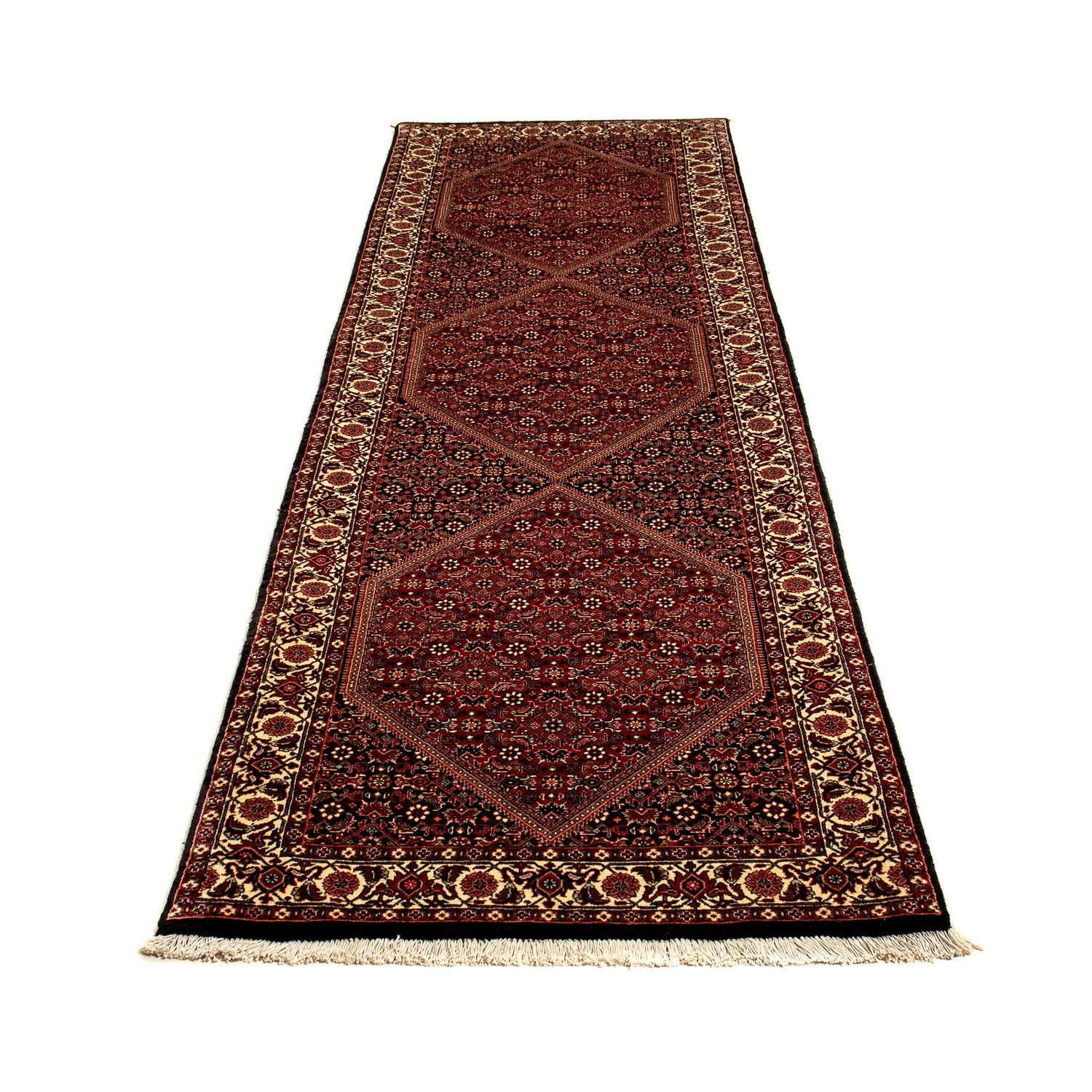 Alfombra de pasillo Alfombra persa - Bidjar - 292 x 80 cm - multicolor