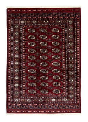 Alfombra afgana - Bukhara - 177 x 125 cm - rojo