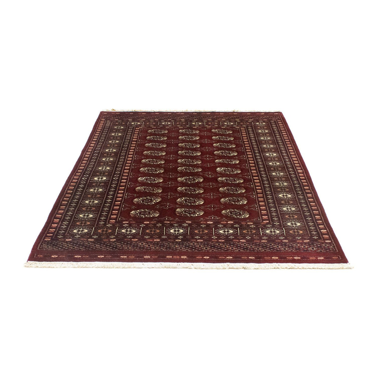 Alfombra afgana - Bukhara - 177 x 125 cm - rojo