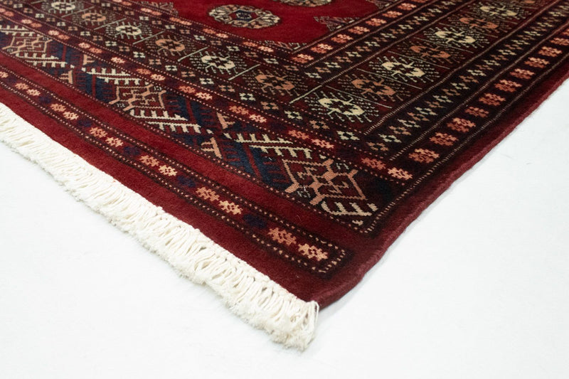 Alfombra afgana - Bukhara - 182 x 123 cm - rojo