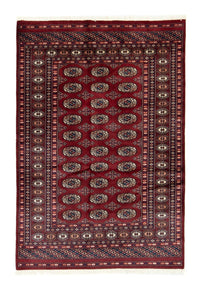 Alfombra afgana - Bukhara - 178 x 122 cm - rojo