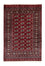 Alfombra afgana - Bukhara - 178 x 122 cm - rojo