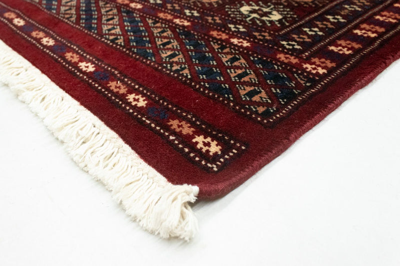 Alfombra afgana - Bukhara - 178 x 122 cm - rojo