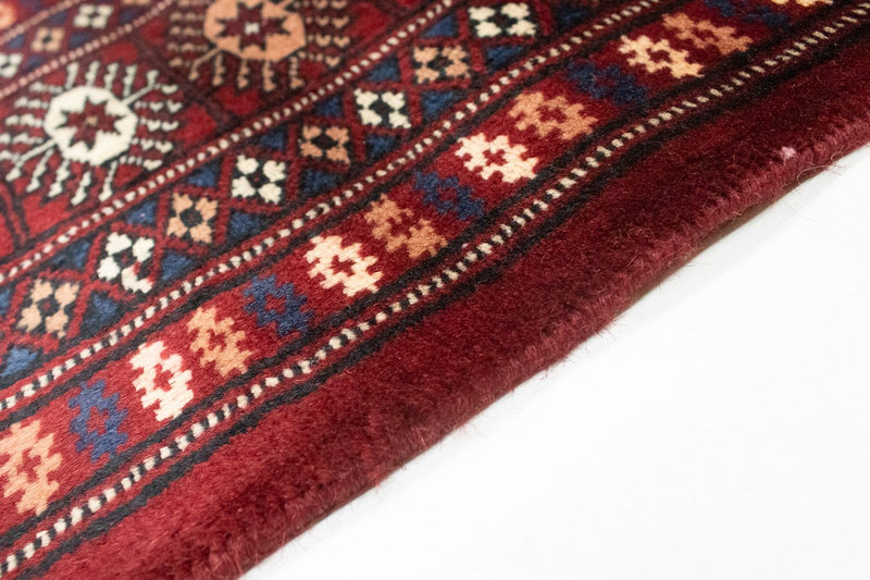 Alfombra afgana - Bukhara - 178 x 122 cm - rojo