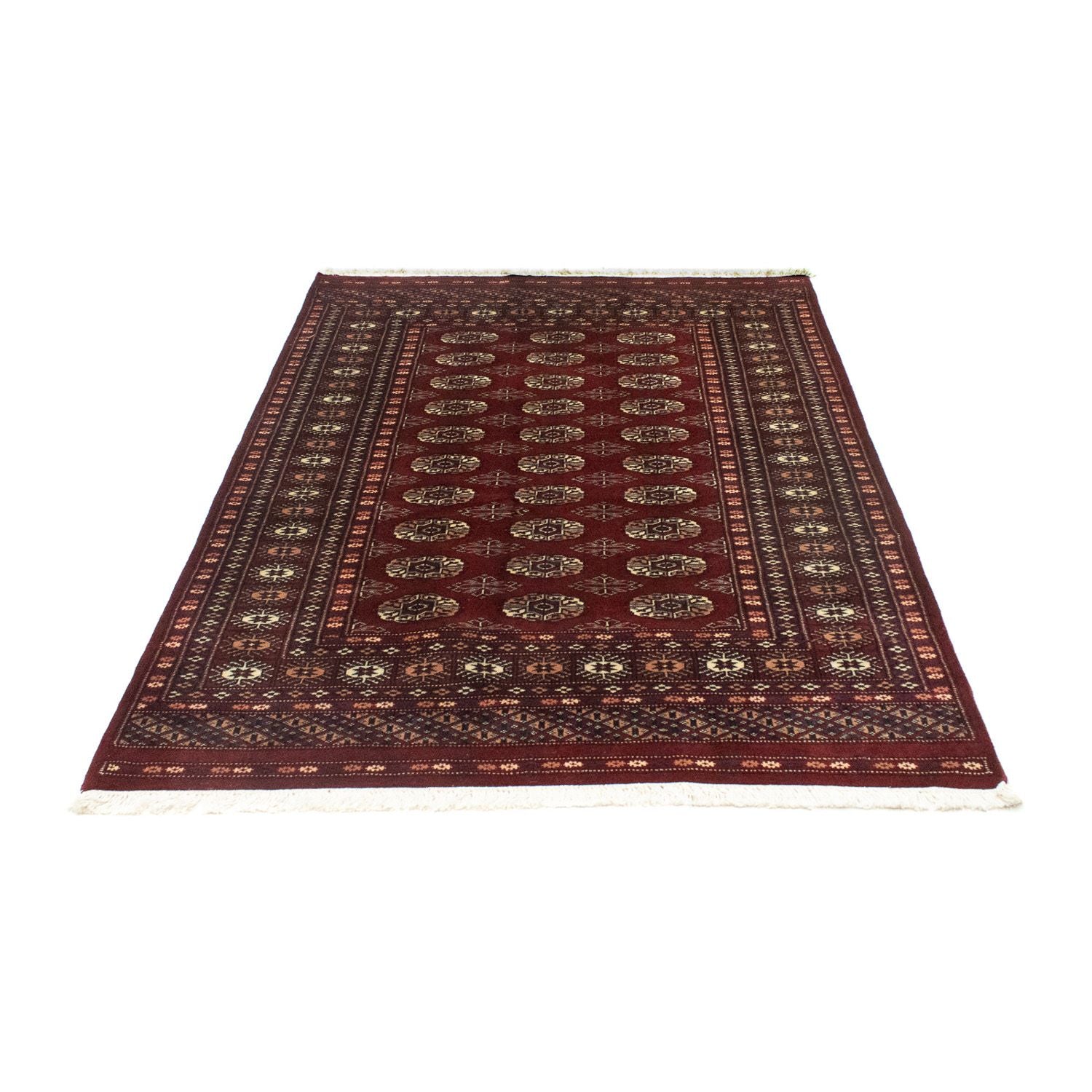 Alfombra afgana - Bukhara - 178 x 122 cm - rojo