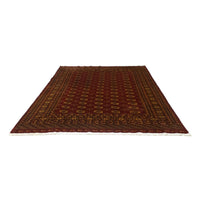 Alfombra afgana - Bukhara - 248 x 197 cm - rojo