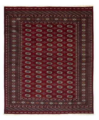 Alfombra afgana - Bukhara - 238 x 200 cm - rojo
