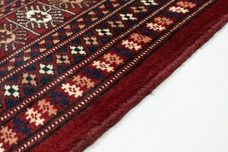 Alfombra afgana - Bukhara - 240 x 200 cm - rojo