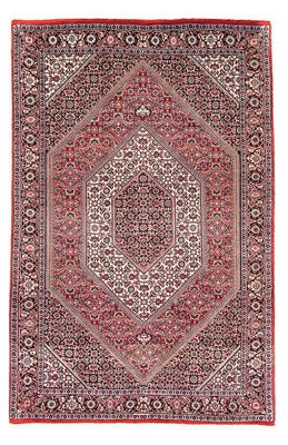 Alfombra persa - Bidjar - 168 x 110 cm - rojo