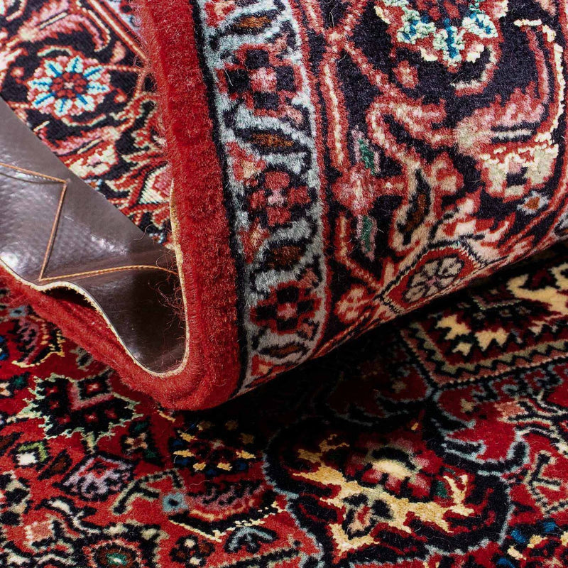 Alfombra persa - Bidjar - 168 x 110 cm - rojo