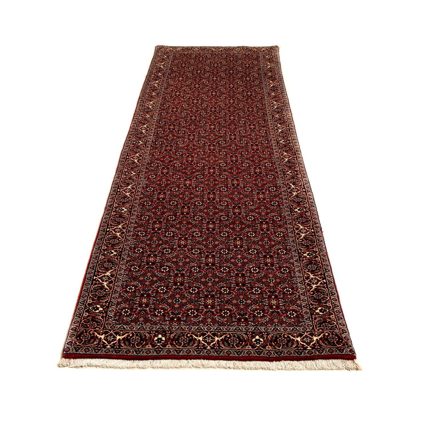 Alfombra de pasillo Alfombra persa - Bidjar - 298 x 83 cm - multicolor