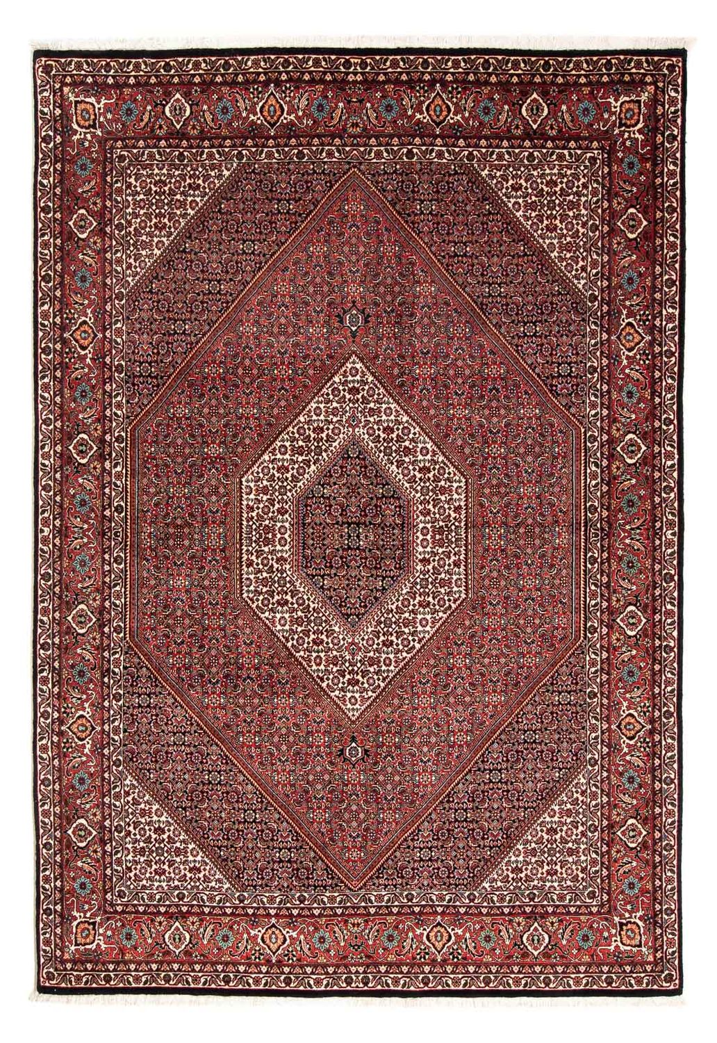 Alfombra persa - Bidjar - 239 x 166 cm - multicolor
