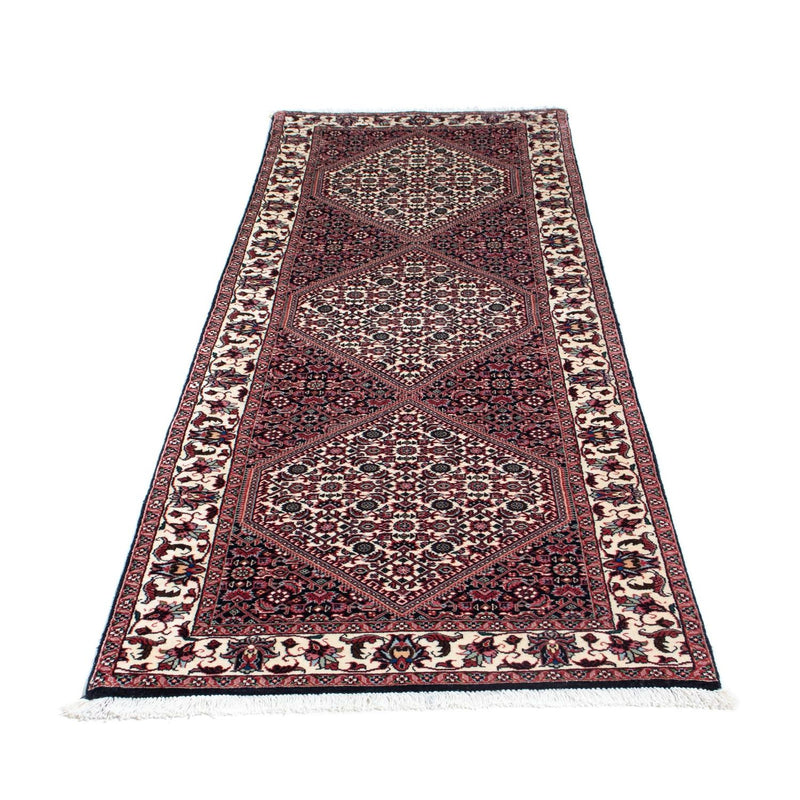 Alfombra de pasillo Alfombra persa - Bidjar - 196 x 75 cm - azul oscuro