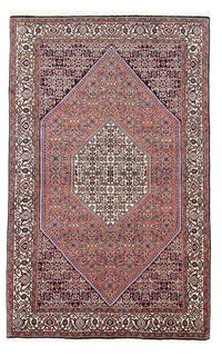 Alfombra persa - Bidjar - 172 x 111 cm - salmón