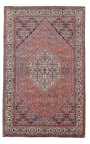Alfombra persa - Bidjar - 172 x 111 cm - salmón