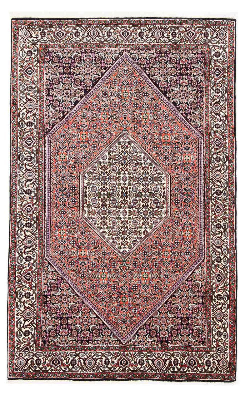 Alfombra persa - Bidjar - 172 x 111 cm - salmón