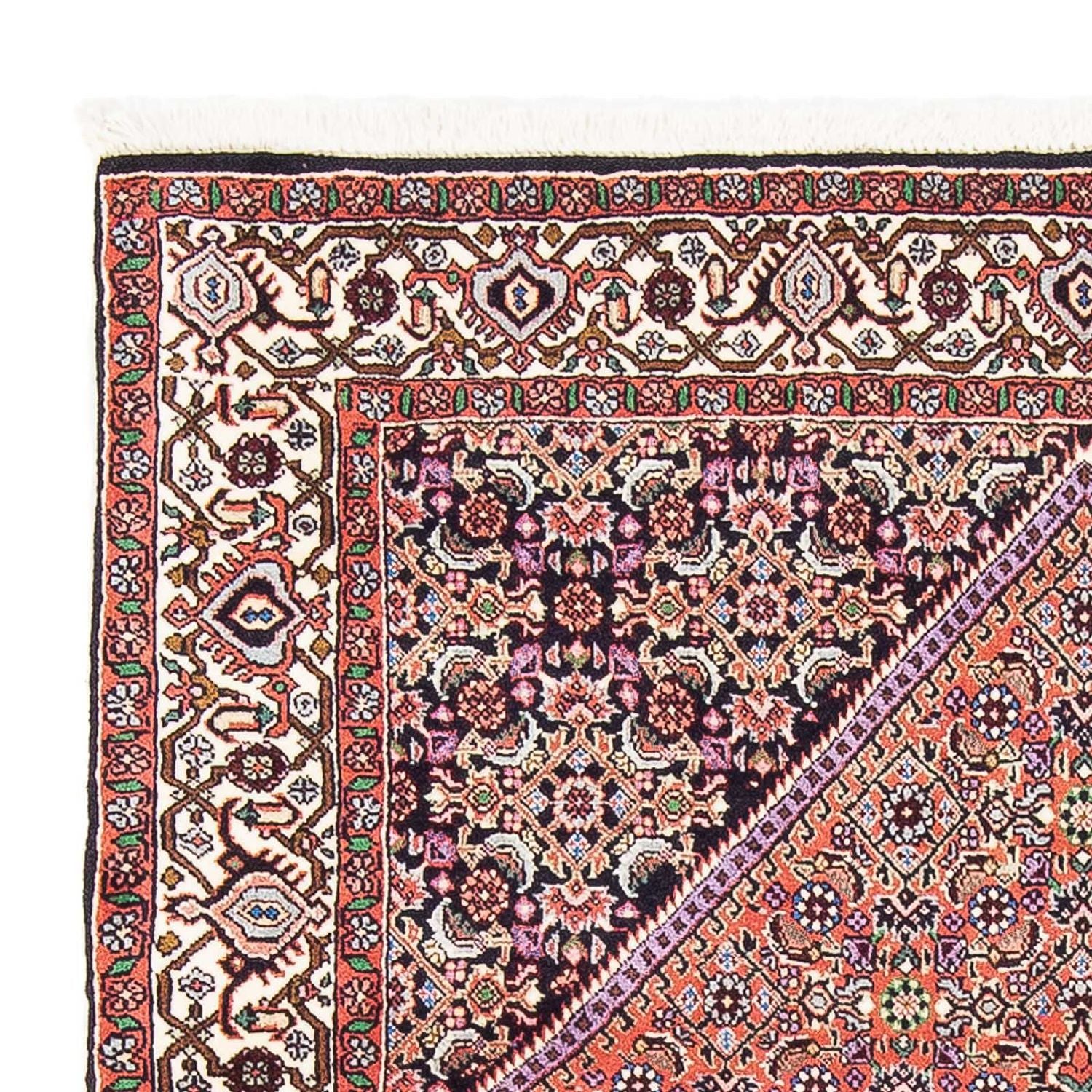 Alfombra persa - Bidjar - 172 x 111 cm - salmón