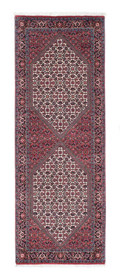 Alfombra de pasillo Alfombra persa - Bidjar - 205 x 73 cm - rojo