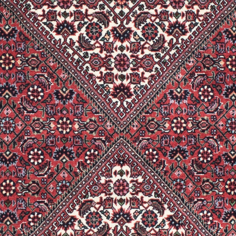 Alfombra de pasillo Alfombra persa - Bidjar - 205 x 73 cm - rojo